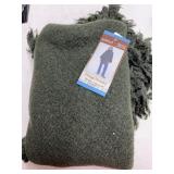Fringe Poncho L/XL Turtleneck Pillow Collar