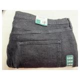 Nine West Cuffed Wide Leg Jean 24W
