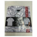 Performance Polo Shirt XL White Pattern