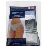 GapBody Organic Cotton Bikini Panties 5-Pack S