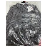 Plaid Tweed Coat Multicolor Size M (7/8)
