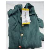 Draper James Green Self Belted Dress, Size M