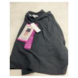 Black Mini Skirt XX-Small Relaxed Fit