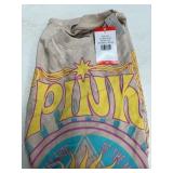 Womens Pink Floyd Graphic Tee Watered Cream XS