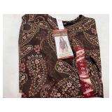 Maren Morris Long Sleeve Paisley Bodysuit XL