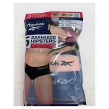 Reebok 5-Pack Seamless Hipsters Cotton Liner