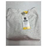 Womens Sandwash Crewneck Pullover, Size M