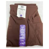 Brown Microflare Pants XXL Size