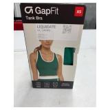GapFit Green Tank Bra XS