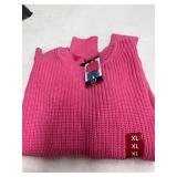 GAP Pink Knit Sweater Size XL