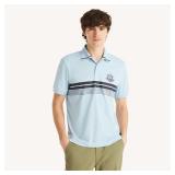 Nautica Navtech XXL South Beach Aqua Polo Shirt