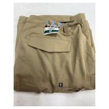 Khaki Flat Front Men