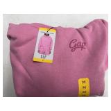 Gap Washed Fleece Hoodie Pink Size M