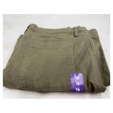 Nine West Olive Jeans Size 16