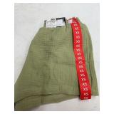Light Green XS Cotton Gauze Shorts