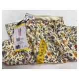 Hunter McGrady Yellow Floral Skirt, Medium