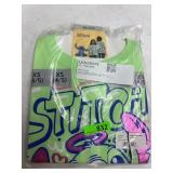 Disney Stitch XS (4/5) Green Kids T-Shirt