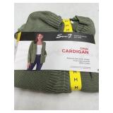 Seven7 Open Cardigan Medium 100% Cotton