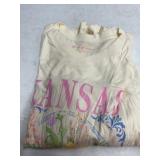 State Of Nine Kansas Print T-Shirt, Medium