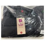 Girls Puffer Jacket Size M (7/8) Black