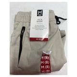 Tech Short Beige Size M Zipper Pocket