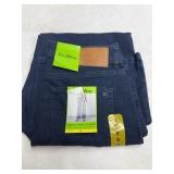 Sam Edelman Pintuck Wide Leg Jean Size 8
