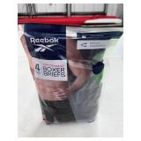 Reebok Performance Boxer Briefs 4 Pack Medium