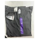 Haggar Gray Performance Comfort Dress Pants