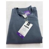 Womens Sandwash Tee XXL Gray