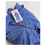 Nine West Jeans Blue Striped Dress X-Large