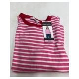 Rebecca Minkoff Puff Sleeve Striped Top Small