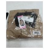 Tan Chore Jacket with Corduroy Collar, Size S