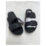 Crocs Size 7 Black Slide Sandals
