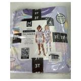 Girls 4-Piece Pajama Set Size 3T