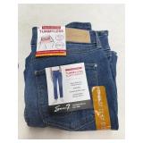 Seven7 Tummyless Slim Straight Jeans, Size 12