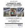 CABINETS / PALLET RACKING - ABSOLUTE AUCTION
