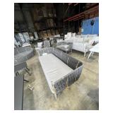 PIECES - ARIA - 2- SOFAS / 1- RAW RECTANGLE COFFEE