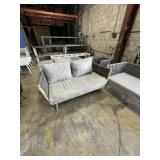 PIECES - ARIA - 4- LOVE SEATS / 10- STACKABLE CHAI