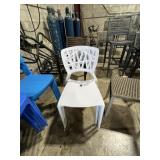 RESIN SERIES PHOENIX - STACKABLE CHAIR - WHITE