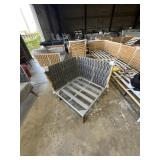 PIECES - ARIA - 2- ARMLESS LOUNGE CHAIRS / 2- CORN