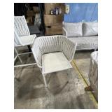 ARIA - DINING ARM CHAIRS - WHITE