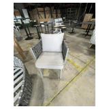 ARIA - DINING ARM CHAIRS - GRAY