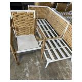 PIECES - ARIA - 2- LOVE SEATS / 4- ARMLESS LOUNGE