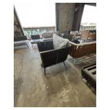 PIECES - ARIA - 1- LOVE SEAT / 2- CLUB CHAIRS / 4-