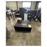 LAVA STONE OUTDOOR FIREPIT TABLE - FLAME ADJUSTMEN