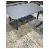 ARIA - RECTANGLE COFFEE TABLE - TEXTURED GRAY