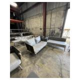 ARIA - LOVE SEAT - GRAY