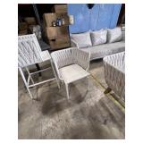 ARIA - DINING ARM CHAIRS - WHITE