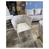 PIECES - ARIA - 8- DINING ARM CHAIRS / 1- RECTANGL