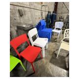 RESIN SERIES ALBANY - STACKABLE CHAIR - ASSORTED C